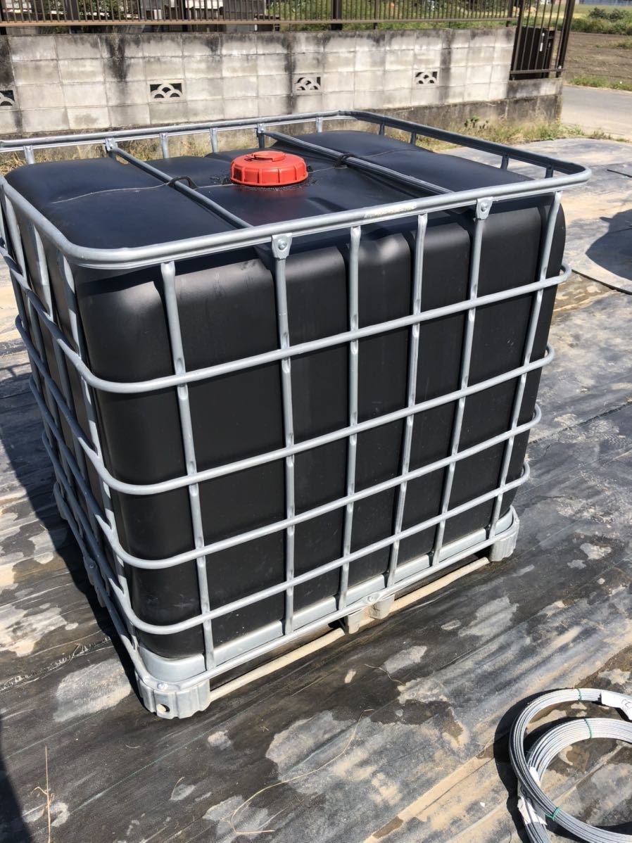 引き取り限定 IBC タンク 1000L 水 黒色遮光タイプ(農業)｜売買された 