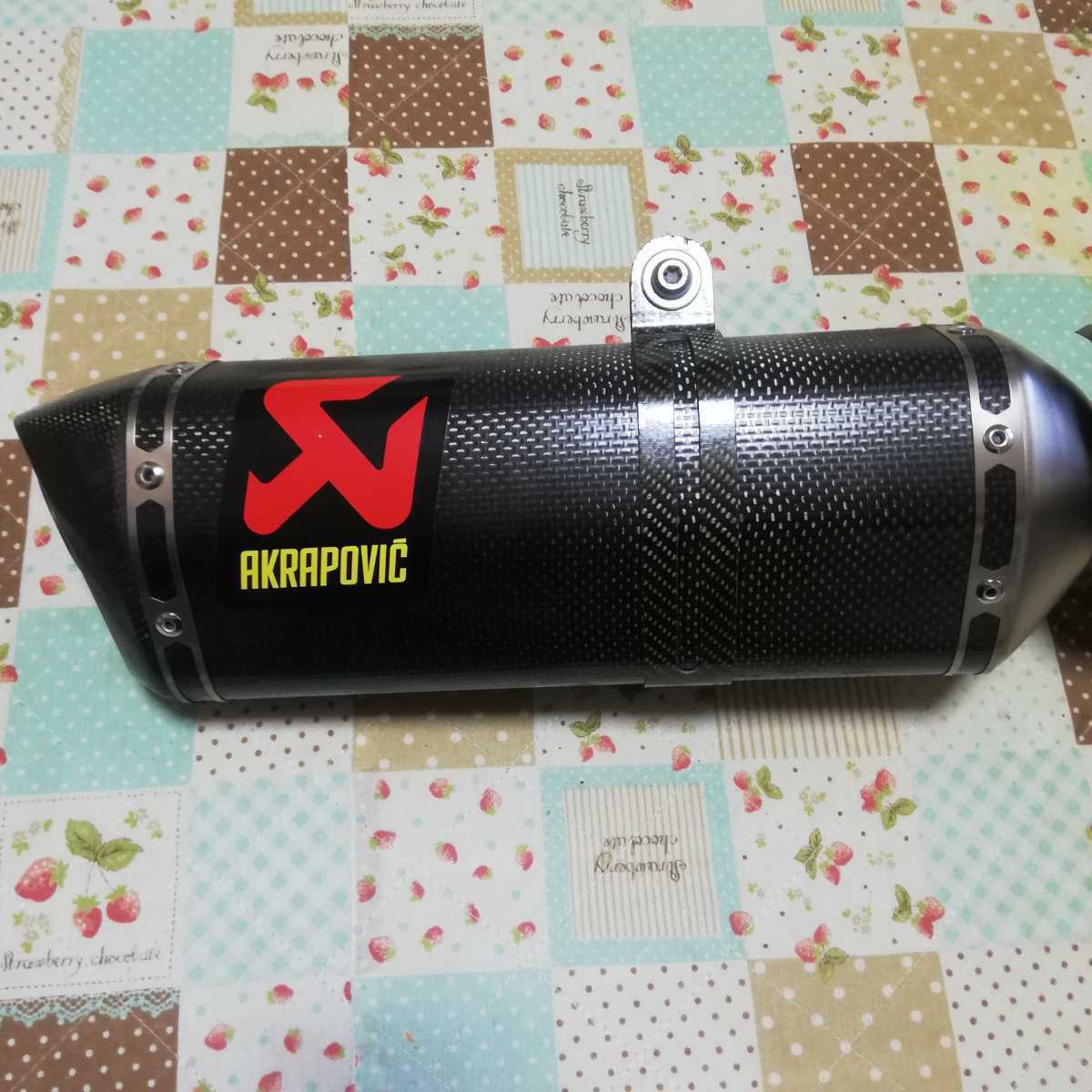 カワサキ ZX-6R AKRAPOVIC アクラポビッチ JMCA公認マフラー スリップ