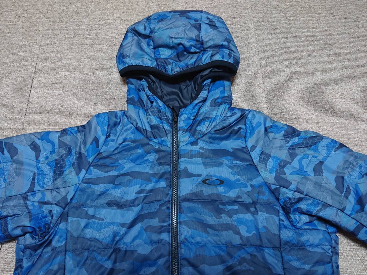 オークリー 吸汗速乾 Tシャツ Mサイズ 新品OAKLEY Oakley ブルー UPF50+ JPN メンズ OAKLEY SS パーカー Enhance (オークリー) Print