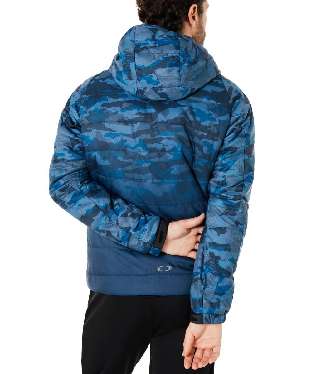オークリー 吸汗速乾 Tシャツ Mサイズ 新品OAKLEY Oakley ブルー UPF50+ JPN メンズ OAKLEY SS パーカー Enhance (オークリー) Print