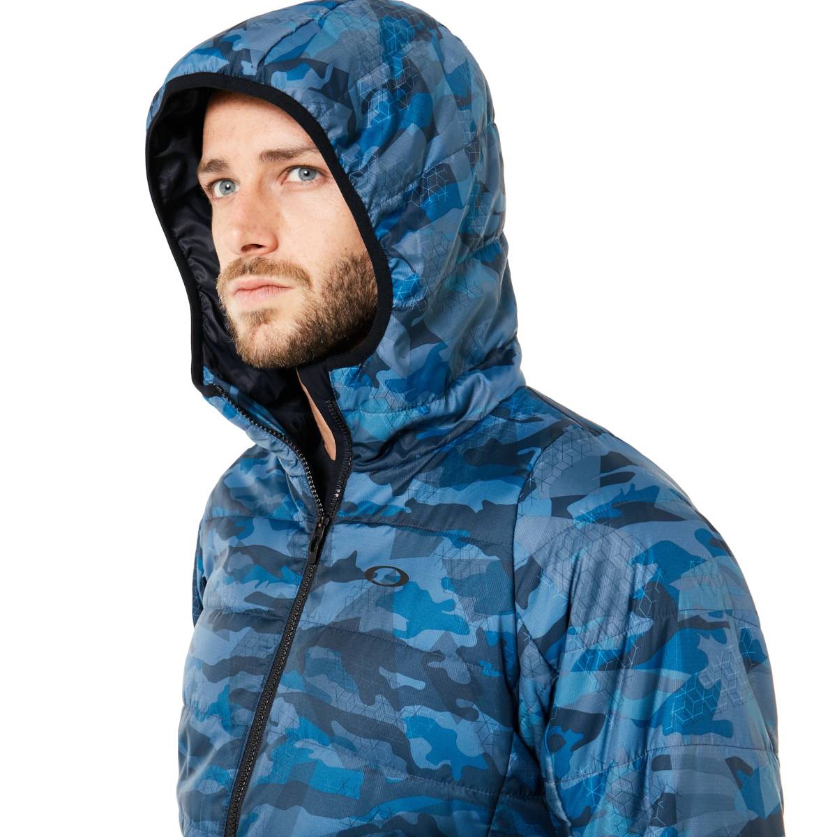 オークリー 吸汗速乾 Tシャツ Mサイズ 新品OAKLEY Oakley ブルー UPF50+ JPN メンズ OAKLEY SS パーカー Enhance (オークリー) Print