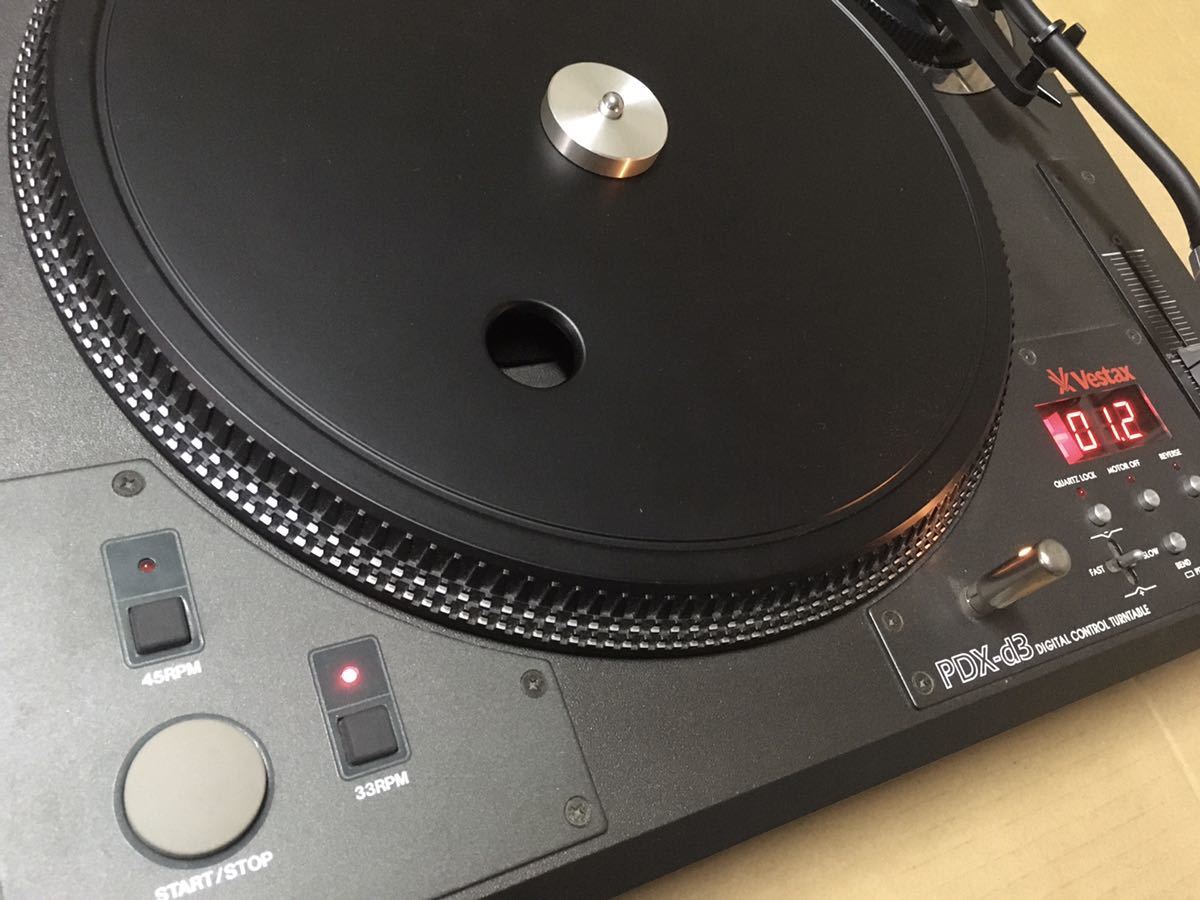 箱、説明書付き Vestax ベスタクス PDX-D3 DJターンテーブル 【公式通販】