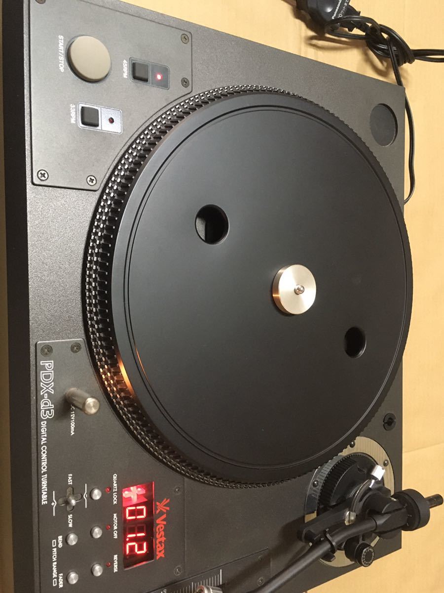 箱、説明書付き Vestax ベスタクス PDX-D3 DJターンテーブル 【公式通販】