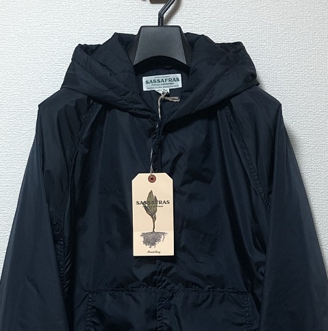 +未使用品+ SASSAFRAS Gardener Bud N Breaker Nylon Taffeta S