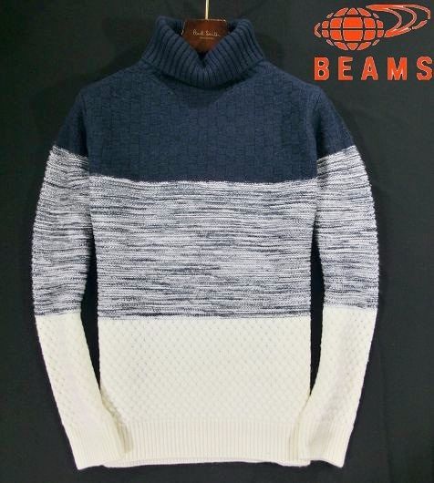 J ビームス タートルネックニット L 紺系 長袖ニット Beams ニット セーター メンズ Lサイズ 売買されたオークション情報 Yahooの商品情報をアーカイブ公開 オークファン Aucfan Com
