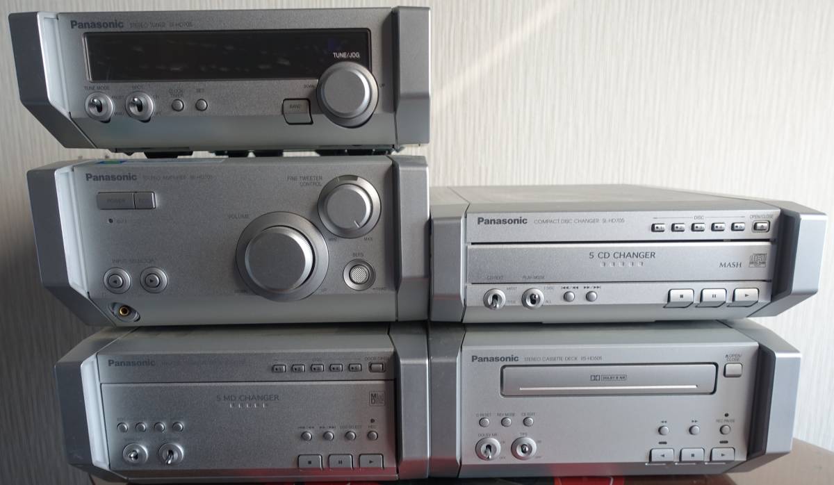 Panasonic ミニコンポ HD705 セット Panasonic ミニコンポ HD705 セット