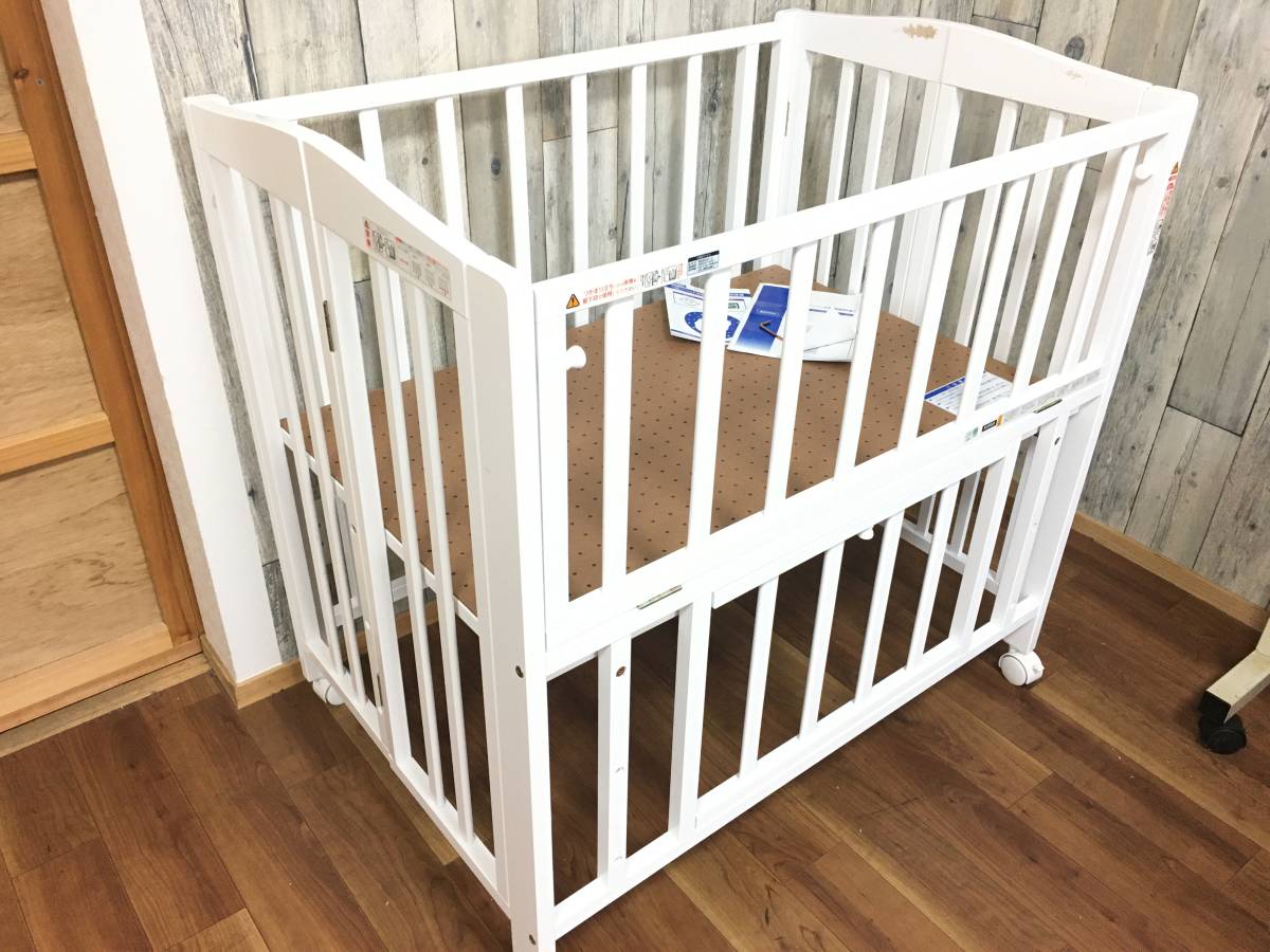 KATOJI ミニベッド 折りたたみ（ホワイト） ベビー家具・寝具 【公式通販】