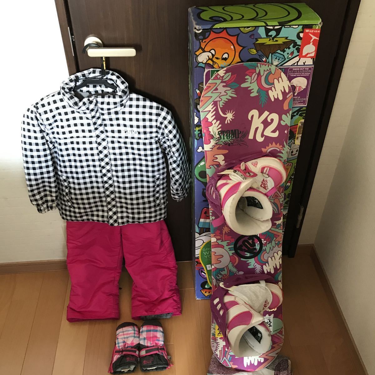 限定セール，HOT 女の子用スノーボードセット(子ども用)｜売買されたオークション情報、yahooの商品情報をアーカイブ公開 - オークファン 子ども用