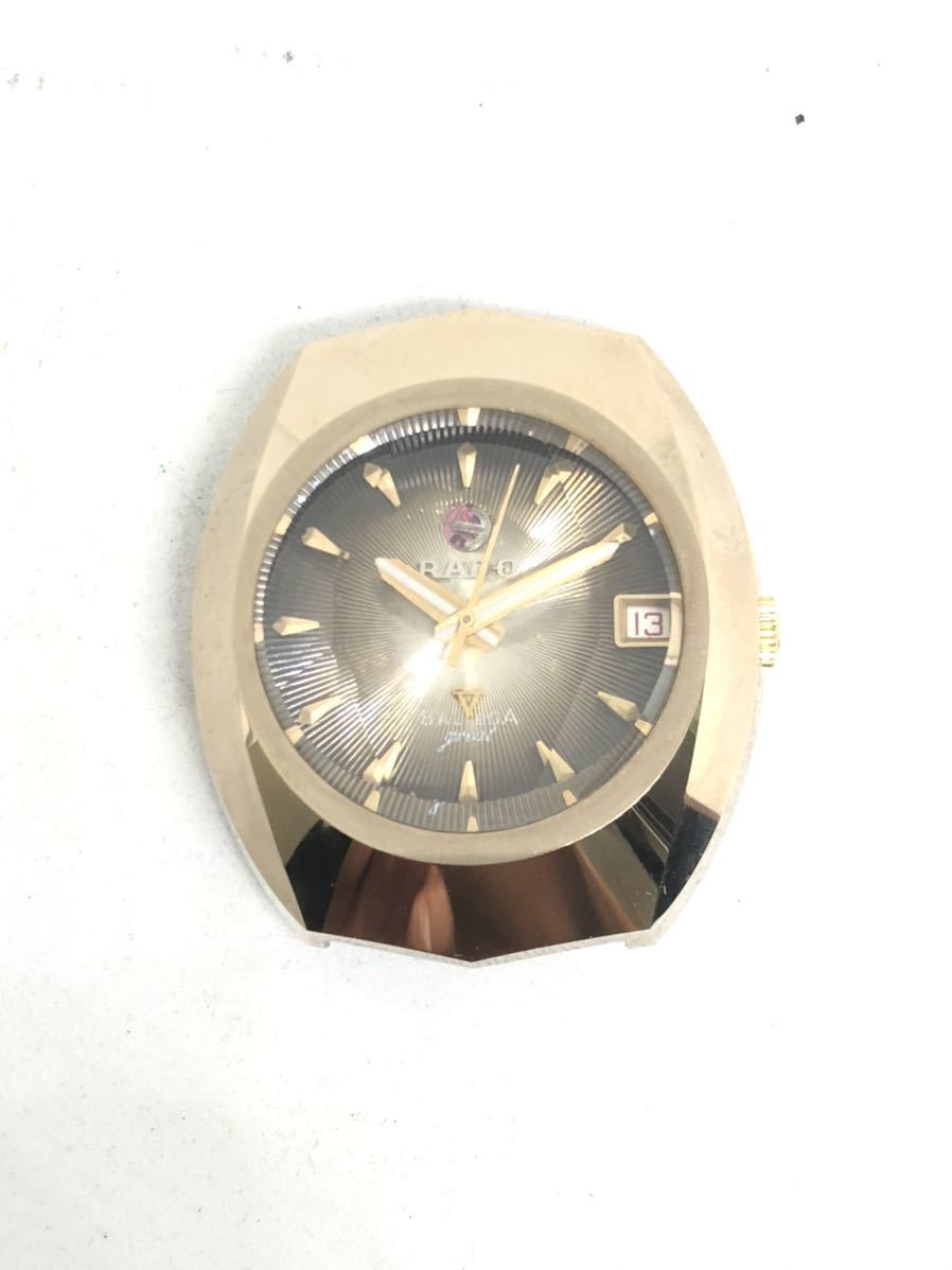  2010Ntan 1円 RADO BALBOA V great ラドー バルボア グレート メンズ 腕時計 自動巻き クリスタルカット(ラドー)｜売買されたオークション情報、yahooの商品情報をアーカイブ公開 - オークファン ラドー