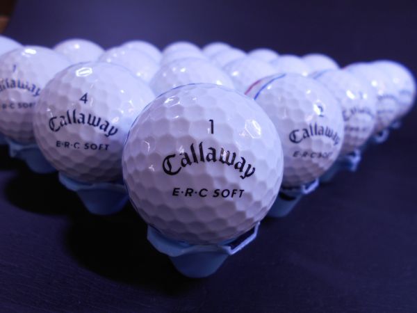 送料無料，爆買い CW2149 Callaway ERC SOFT Triple Track 2019年モデル ホワイト 白 キャロウェイ トリプルトラック 20球 ロストボール(20個～)｜売買されたオークション情報、yahooの商品情報をアーカイブ公開 - オークフ ボール
