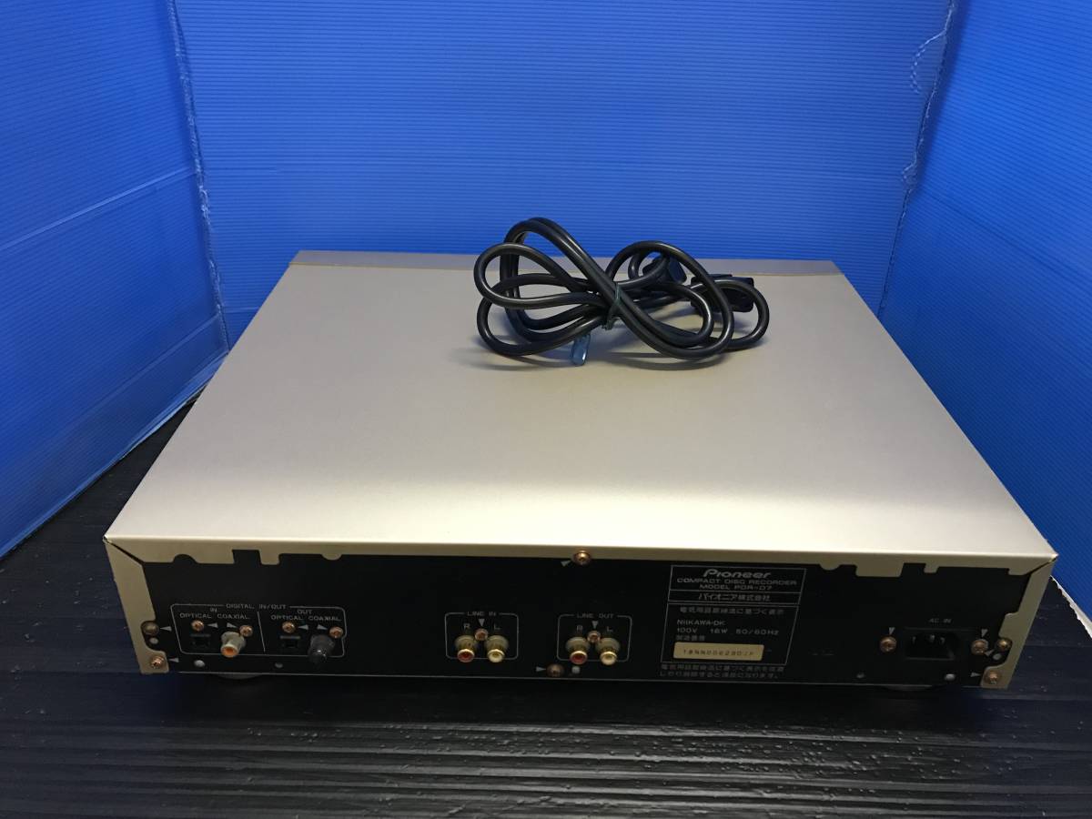 完動品 Pioneer PDR-D7 CDレコーダー 完動PioneerPDR-D7CDプレーヤー