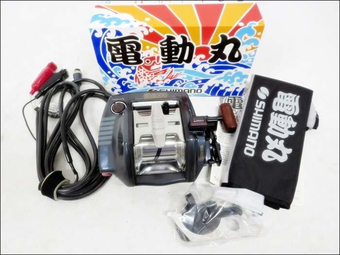  16 111-336696-26 Y 6 SHIMANO シマノ 電動丸 チタノス ED6000 下使い 電動リール 電源コード 箱付 フィッシング 釣具 長111(シマノ)｜売買されたオークション情報、yahooの商品情報をアーカイブ公開 - オ 電動