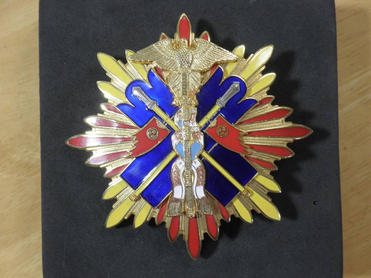 日本軍 功二級 金鵄勲章 精巧複製品 レプリカ 陸軍 海軍 将官 功2級