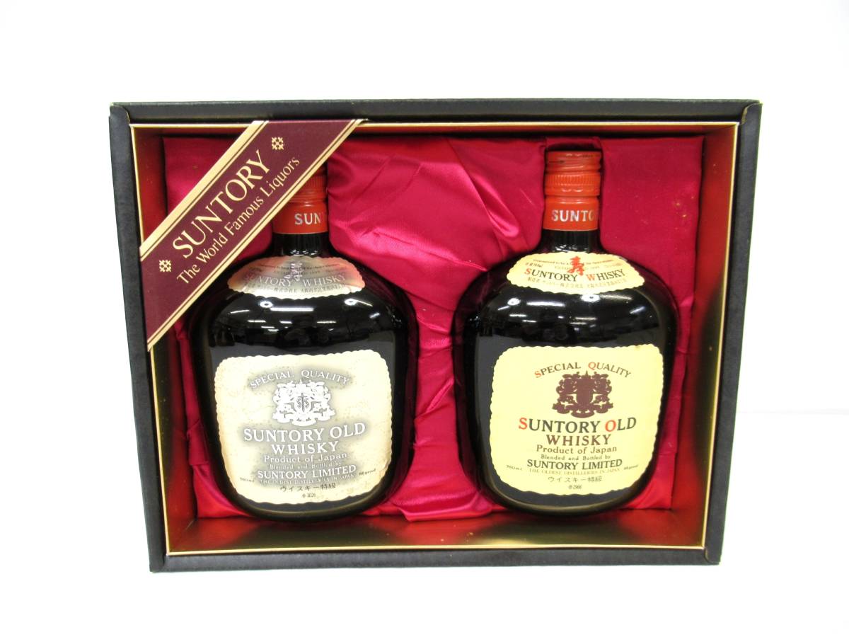 飲料・酒 【古酒未開栓 】SUNTORY OLD サントリーオールド760ml 43％箱付