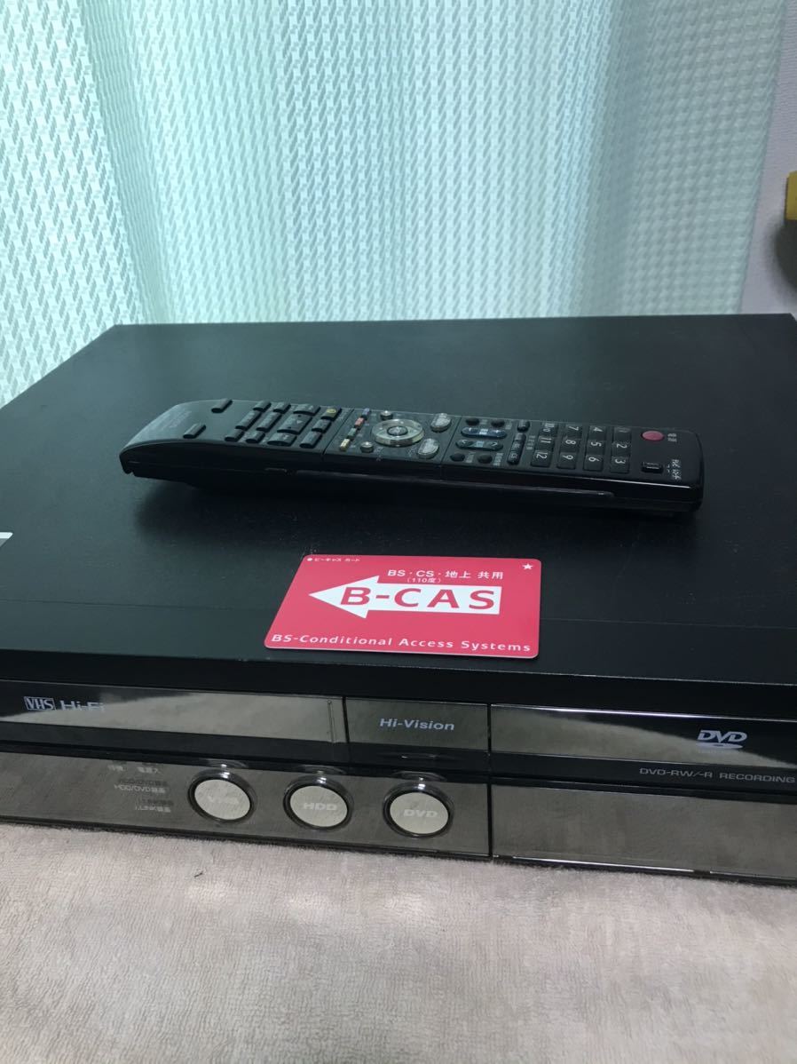 シャープ DV-ACV52 SHARP DVD HDD yuki AQUOSハイビジョンレコーダー
