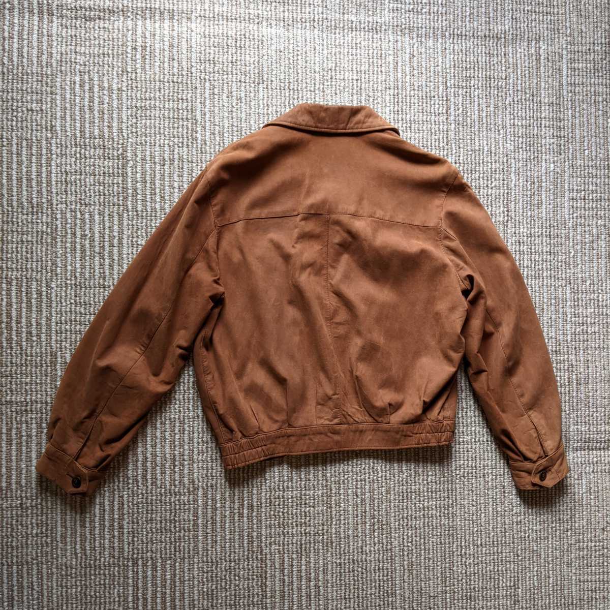 GIORGIO ARMANI 黒ラベル ヴィンテージ レザー ライダース ジャケット 
