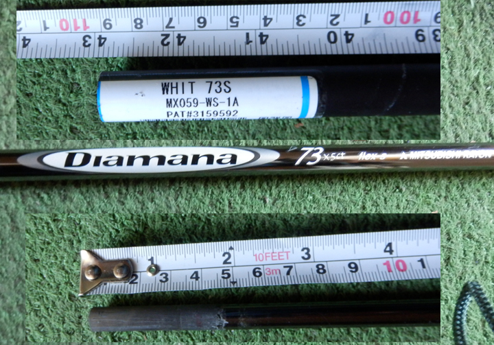 【セール，送料無料】 三菱 ディアマナ D73 S シャフト 42.79インチ 1087mm(三菱レイヨン)｜売買されたオークション情報、yahooの商品情報をアーカイブ公開 - オークファン 部品