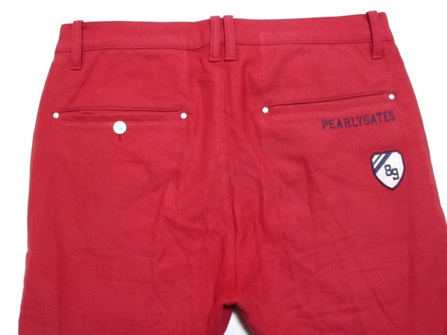 人気，品質保証 パーリーゲイツ PG ゴルフパンツズボン 5size L W84 スリムタイプ 冬用ウール防寒 ストレッチ立体加工 89刺繍ロゴ メンズ L相当(84cm～)｜売買されたオークション情報、yahooの商品情報をアーカイ パンツ、スラックス