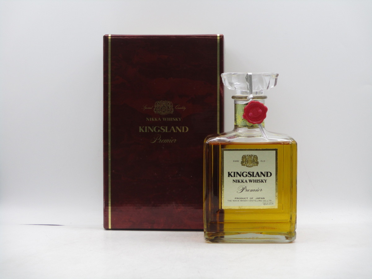 新作登場，豊富な 同梱OK商品 NIKKA WHISKY KINGSLAND PREMIER ニッカ キングスランド プレミア ウイスキー 箱入 古酒 750ml 43％ E85677(日本)｜売買されたオークション情報、yahooの商品情報をアーカイブ公開 - オークファ 日本