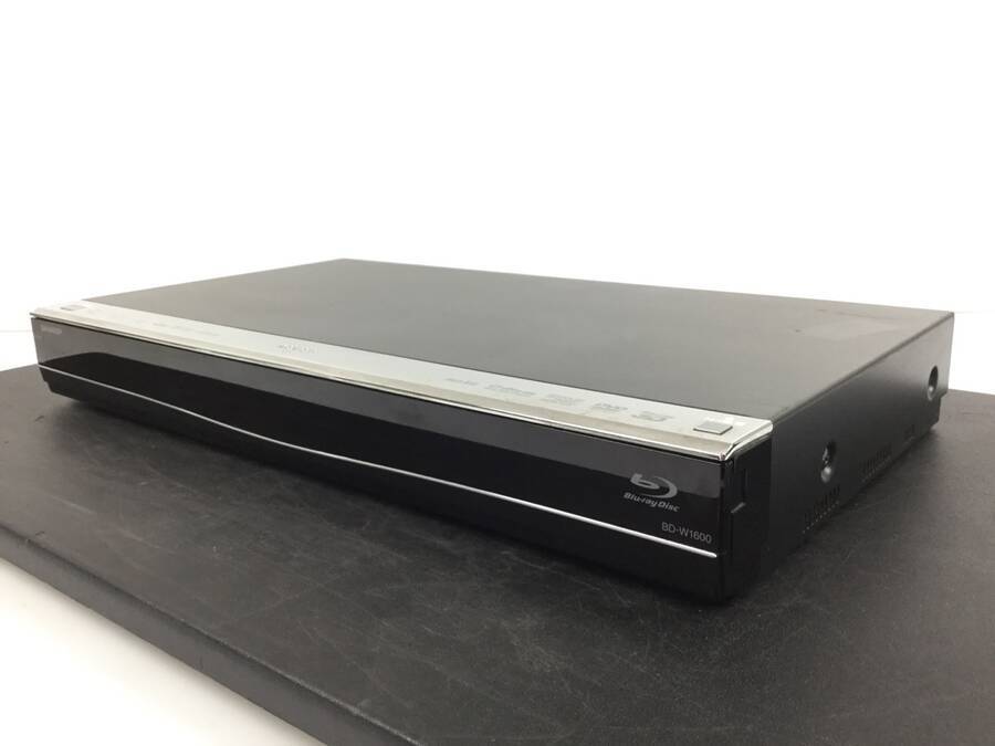 SHARP BD-W1600 HDD⁄BDレコーダー(3D対応品)○現状品 BD-W1500 BD HDD
