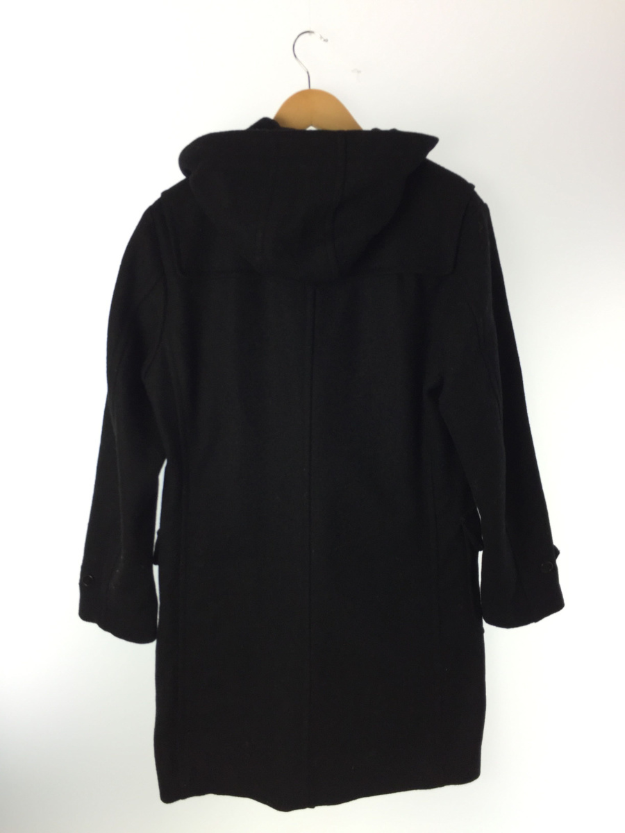 UNITED ARROWS green label relaxing◆ダッフルコート/L/ウール/BLK label UNITED ARROWS WOMEN 2022年秋冬コレクション ラッカンバンドカラー