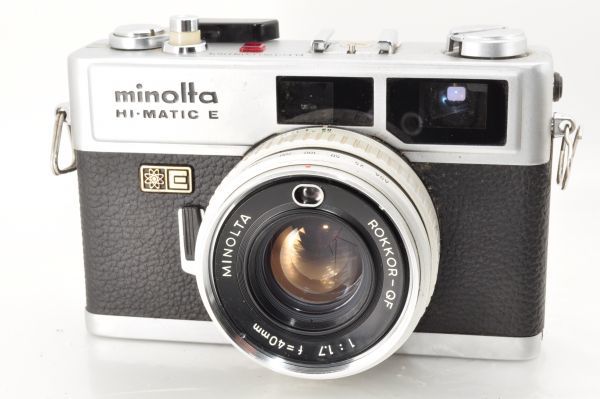 ☆動作良好☆ミノルタ MINOLTA HI-MATIC E 【公式通販】
