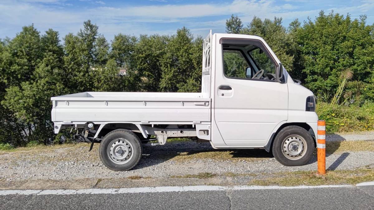 日産 クリッパートラック 18年式 AT 8万km 車検2年付き エアコン好調 売切 車検2年付 平成18年 日産 三方開 クリッパートラック MT 奇跡の4