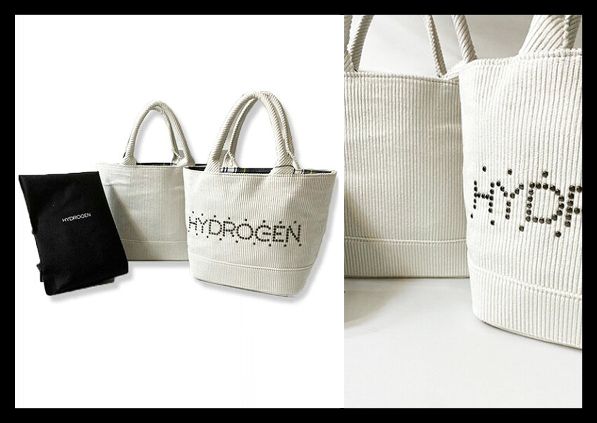 定価1.4万ハイドロゲン HYDROGEN 20SS新作！ 遊び心擽るロゴスタッズ