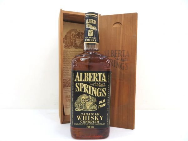 古酒 ALBERTA SPRINGS アルバータ スプリングス 1979 オールド タイム