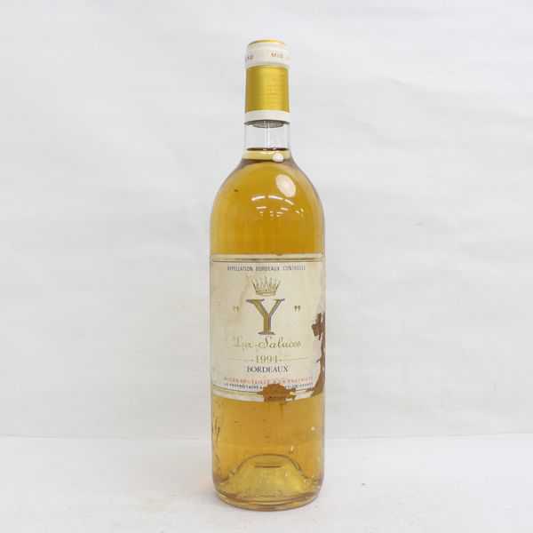 低価，新品 'Y' Ygrec イグレック 1994 14度未満 750ml ラベル破れ 汚れ T20J270431(貴腐)｜売買されたオークション情報、yahooの商品情報をアーカイブ公開 - オークファン 貴腐