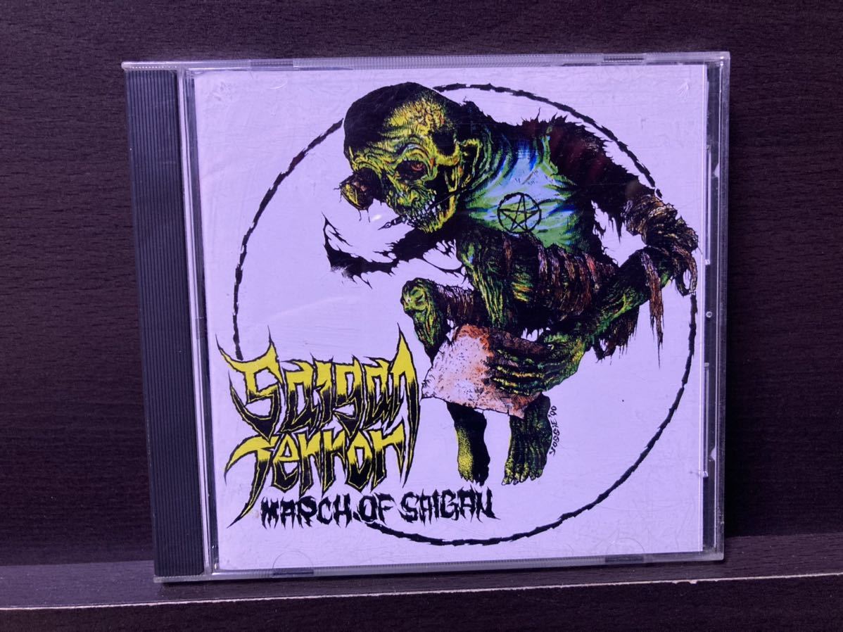 大人気，HOT SAIGAN TERROR / march of saigan ハードコア/スラッシュ/スケート/パスベッド PUSHEAD好きならオススメ(インディーズ)｜売買されたオークション情報、yahooの商品情報をアーカイブ公開 - オークファン インディーズ