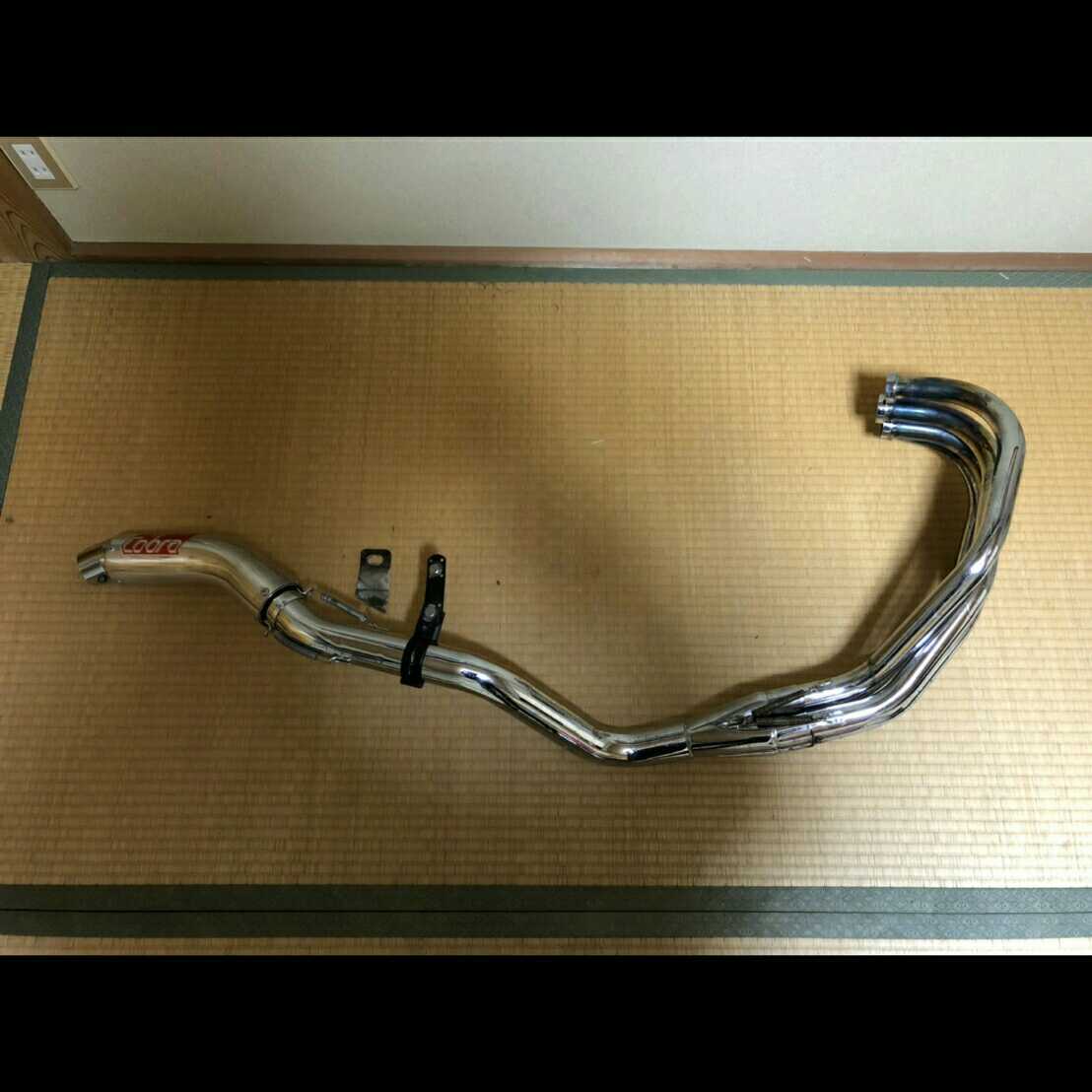 当時物 cbr400f cbx400f メッキ コブラ管 マフラー 当時物 cbr400f