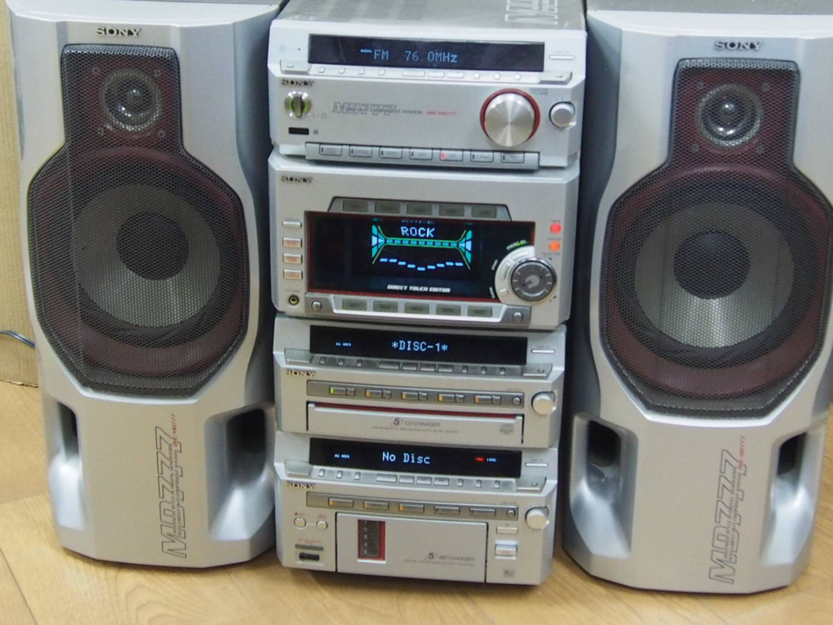 Sony SONY SS-MD777 ⁄ Wiki] - DHC-MD777 md Speaker [MiniDisc