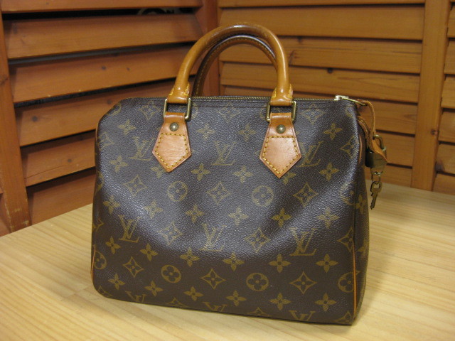  Y 021 LOUIS VUITTON LV ルイ ヴィトン スピーディ25 モノグラム キャンバス ハンドバッグ ミニボストン(ハンドバッグ)｜売買されたオークション情報、yahooの商品情報をアーカイブ公開 - オークフ かばん、バッグ
