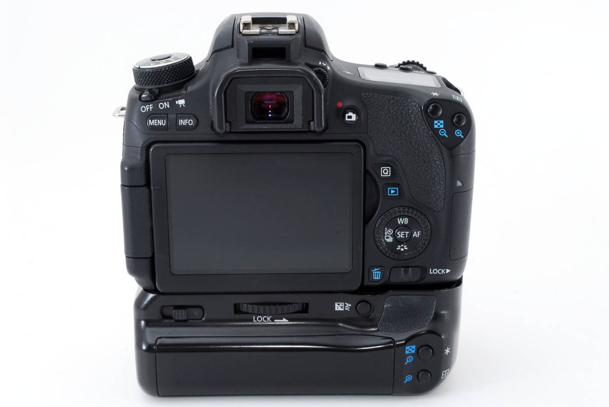 Canon キャノン EOS 760D (EOS 8000D) + NEEWER BG-E18互換バッテリーグリップ #3076STC0178NV11