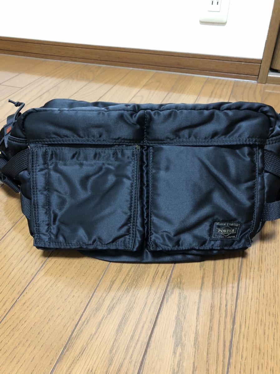PORTER ポーター タンカー ヘッドポーター ウエスト バッグ ブラック