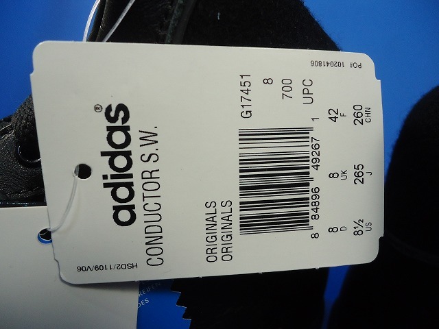 8522□新品 10年製 adidas starwars conductor アディダス スター 