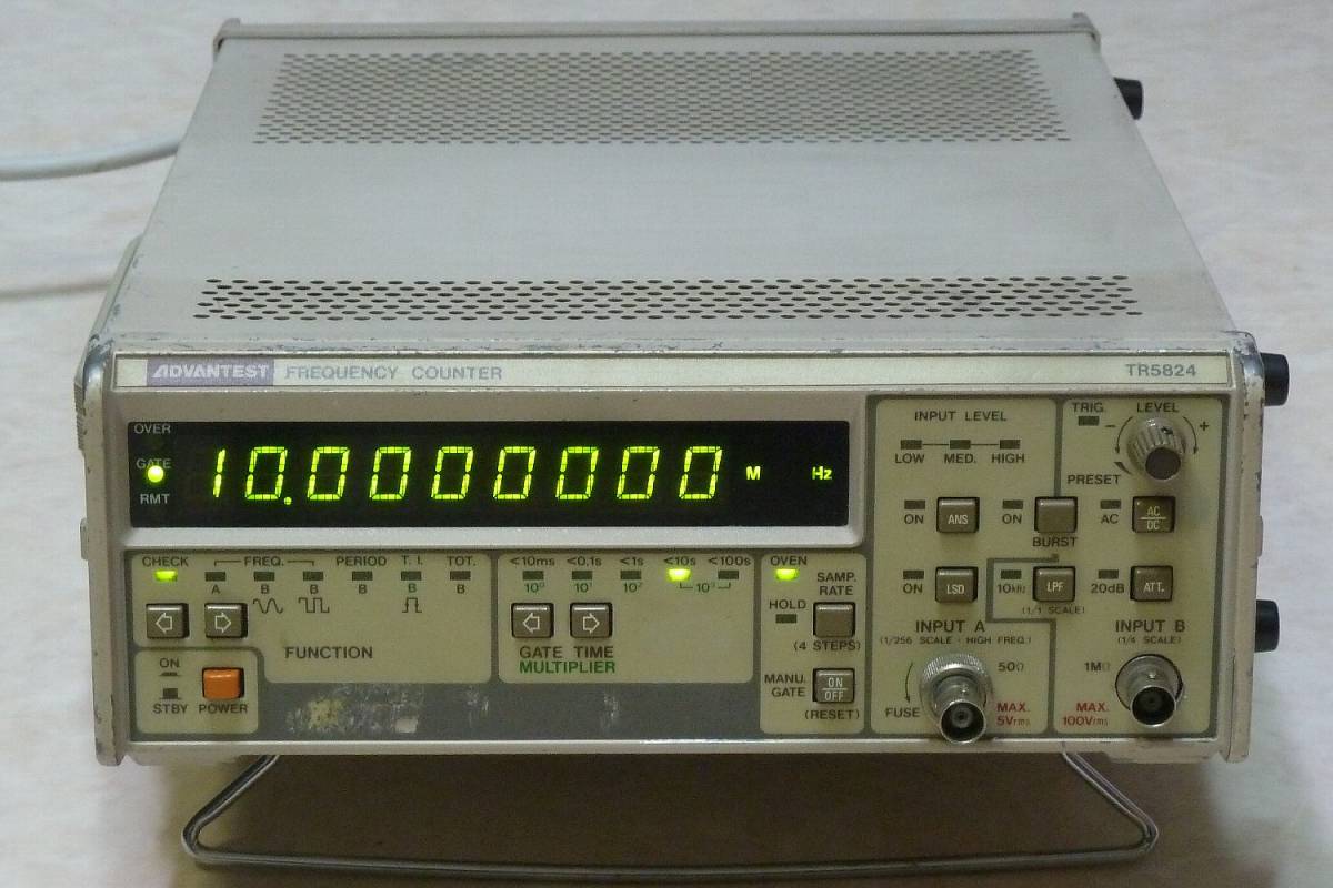 TR5824／ADVANTEST【現状・ジャンク】 600MHz