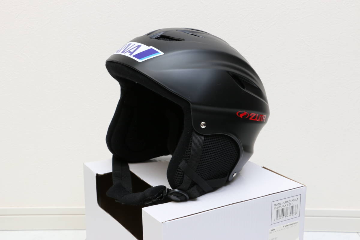 スキー・スノボ用ヘルメット Lサイズ ZUMA ズマ スキー スノーボード ヘルメット サイズL(58-62cm) 3回使用