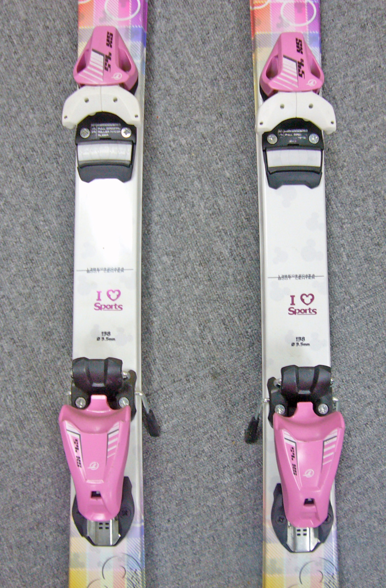 ☆Hart 子供用スキー ROCKER ミッキーマウス 138cm USED②☆ ミッキー