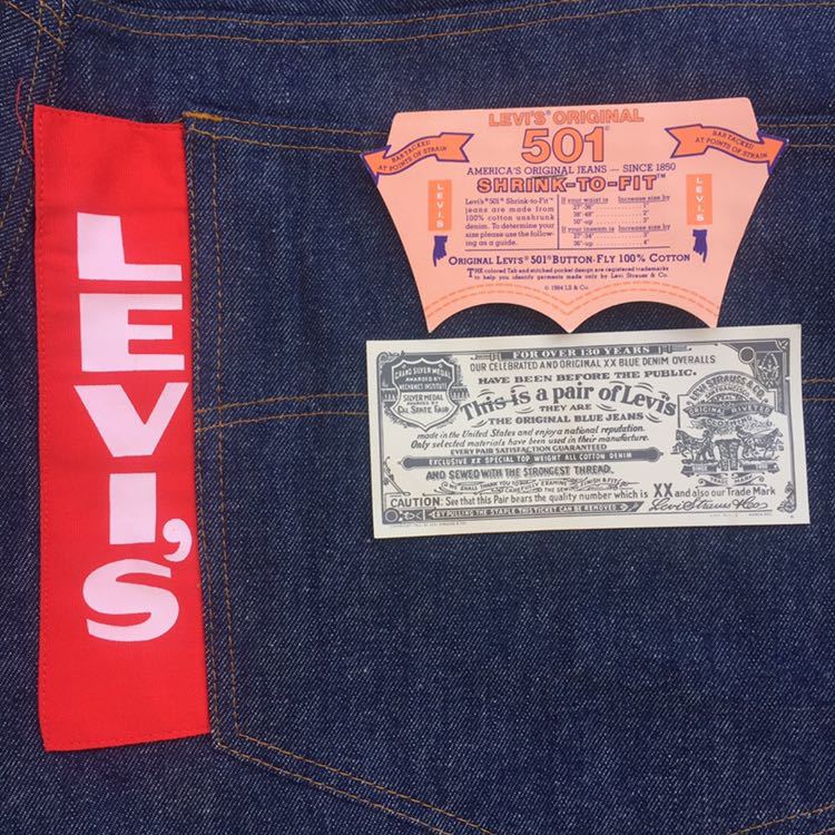 デッド ストック ビンテージ LEVIS リーバイス 501XX デニム ジーンズ