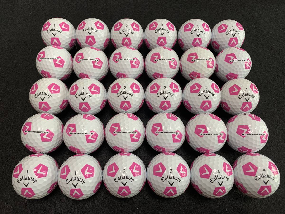 ランク ロストボール 2018モデルCallaway CHROME SOFT X TRUVIS