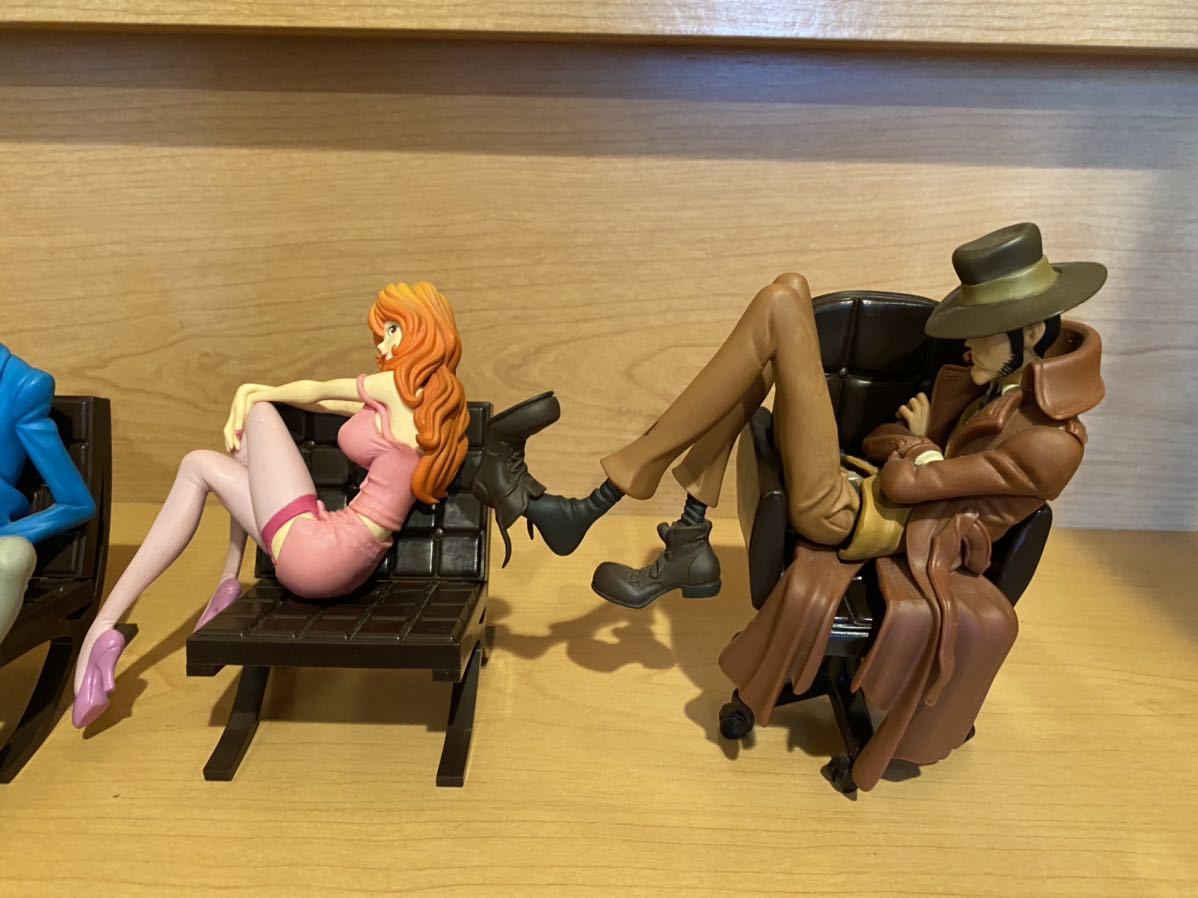 ルパン三世 4体 フィギュア creator 写真家 造形師 峰不二子 石川五右