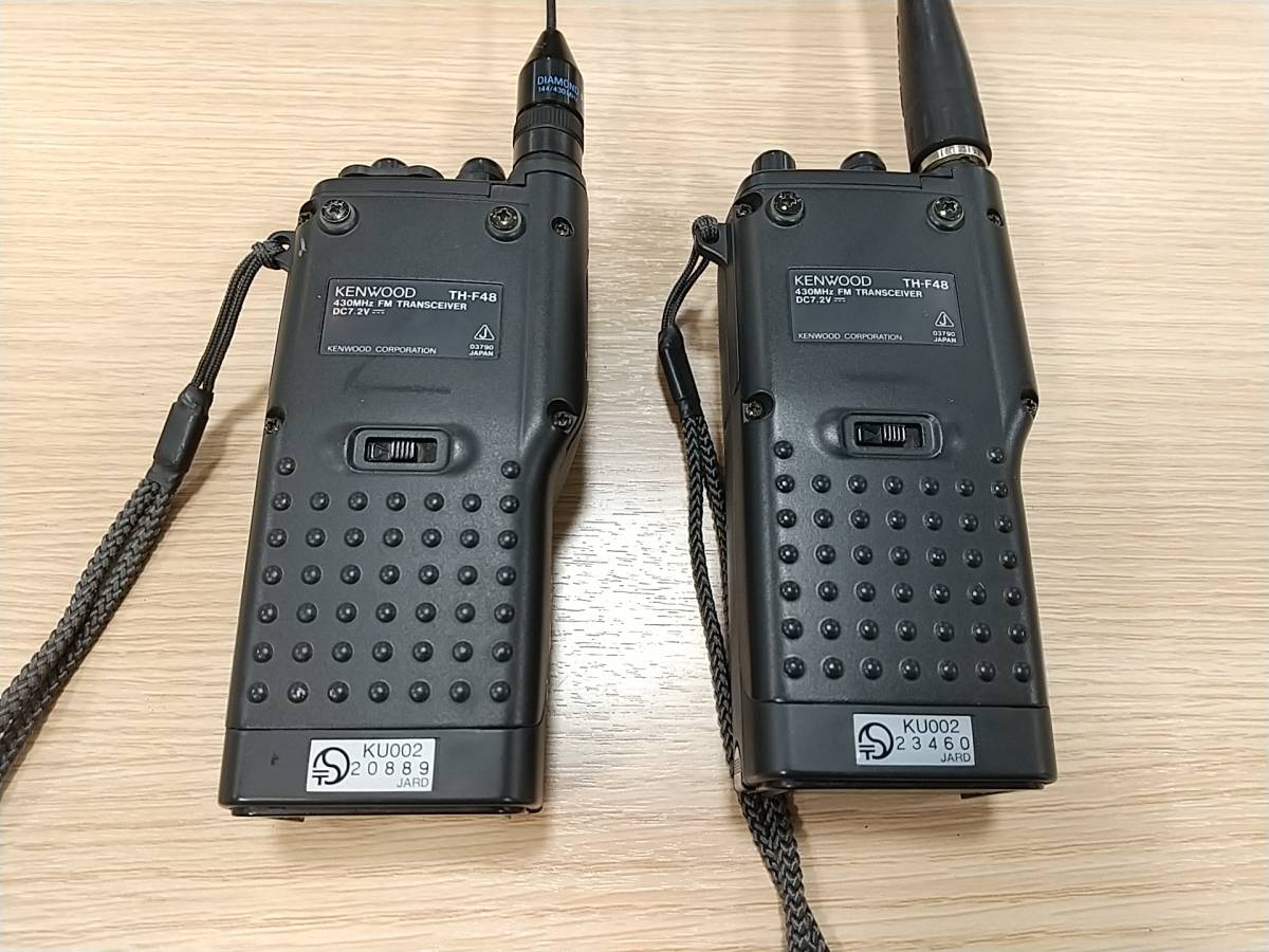 KENWOOD／ケンウッド トランシーバー TH-F48 430MHZ 無線 ◇10067