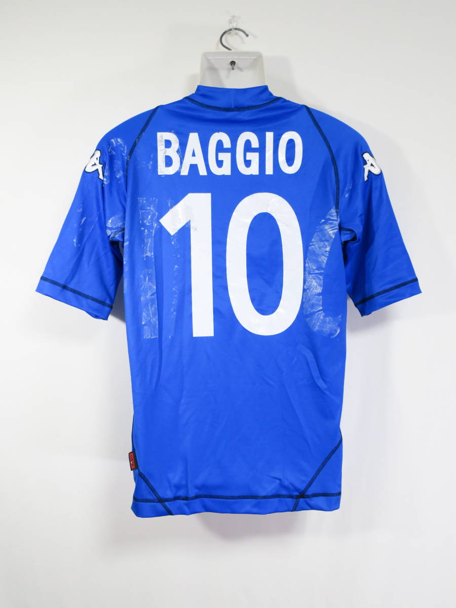 【希少】kappa×イタリア代表/#10/ロベルトバッジョ/サイン/XL 希少】kappa×イタリア代表/#10/ロベルトバッジョ/サイン/XL サッカー