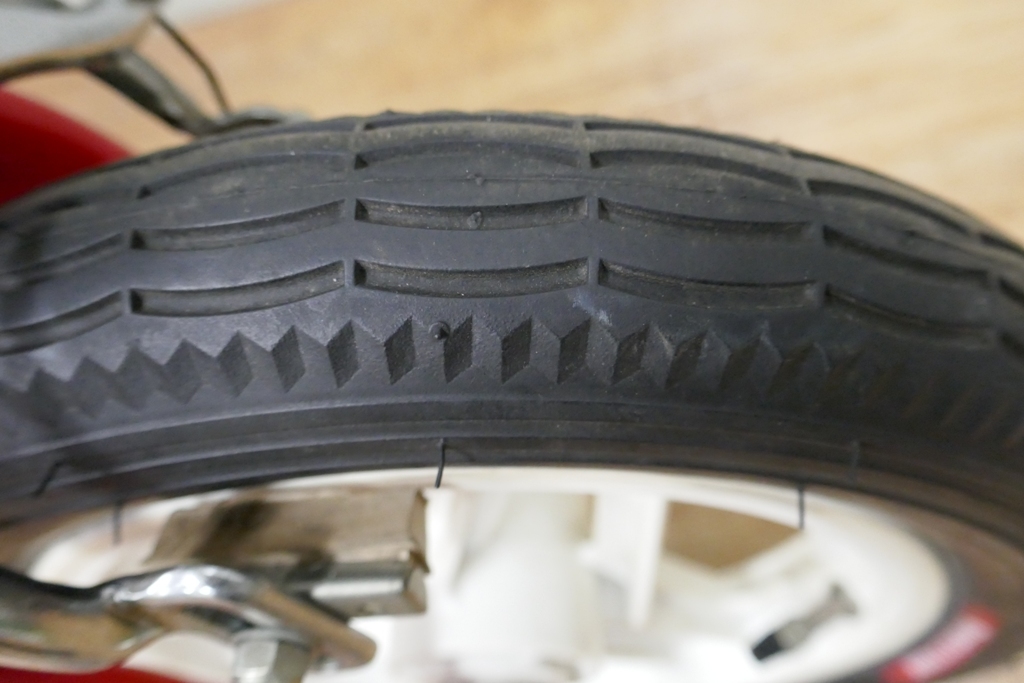 compact TRANSIT - BRIDGESTONE メルカリ ブリヂストン 12インチ Yahoo!オークション 赤色 12.5インチ 折り畳み ☆ 5-026 BRIDGESTONETRANSIT※ | compact（トランジットコンパクト