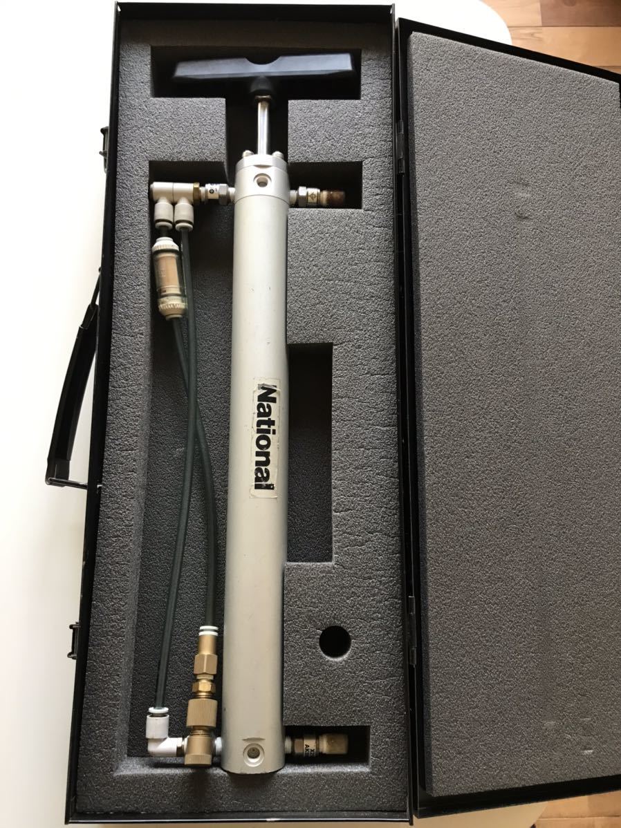 ナショナル National 簡易真空ポンプ 移設できる君 手動式 中古品