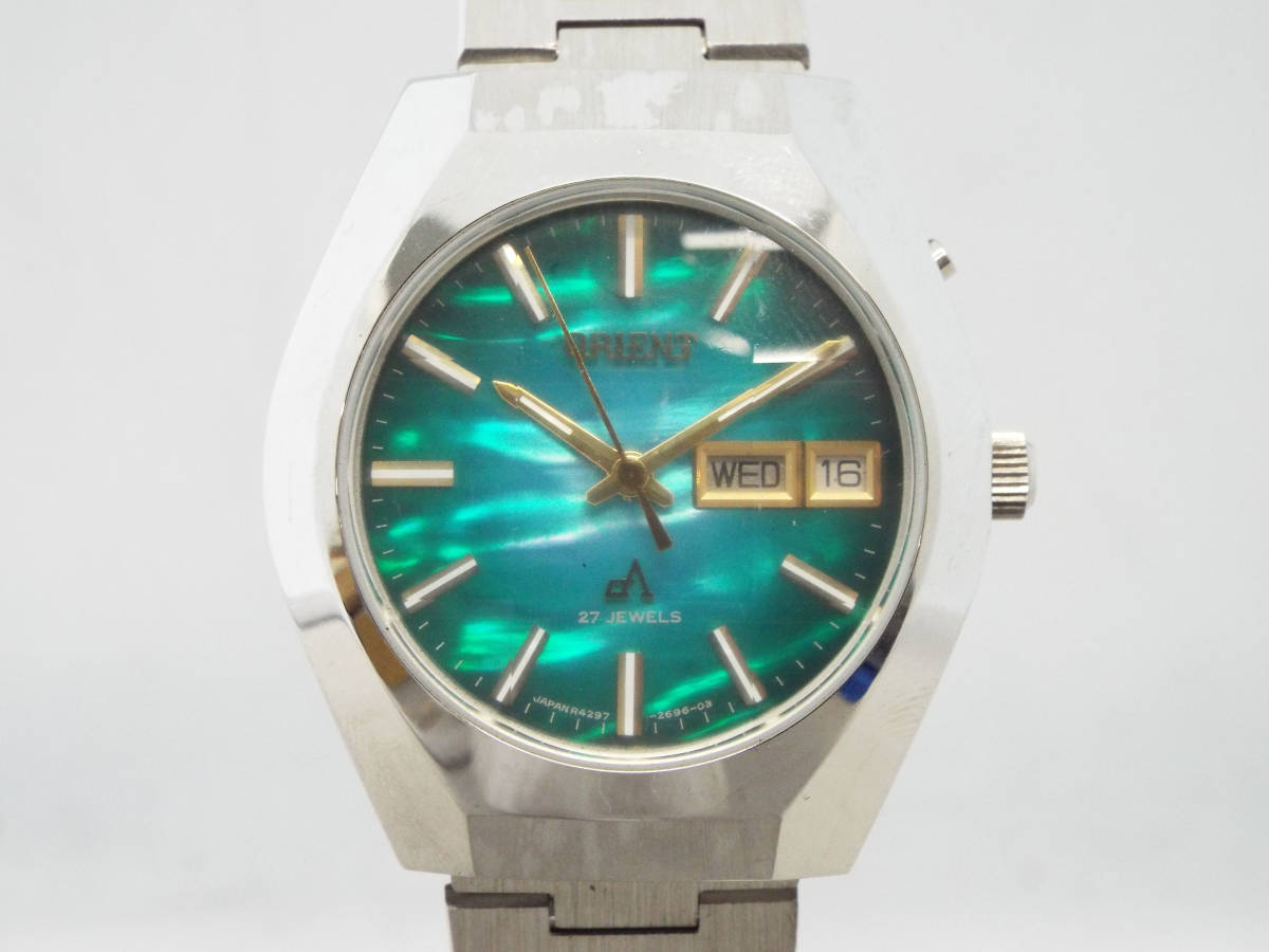 マ476/ORIENT オリエント/CA クロノエース/自動巻/メンズ腕時計