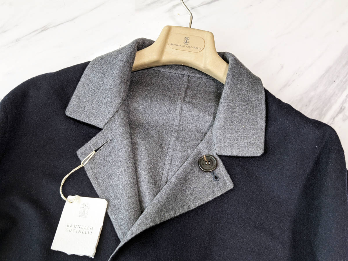 2018AW ブルネロクチネリ 軽量 カシミア シルク ダブルフェイス 