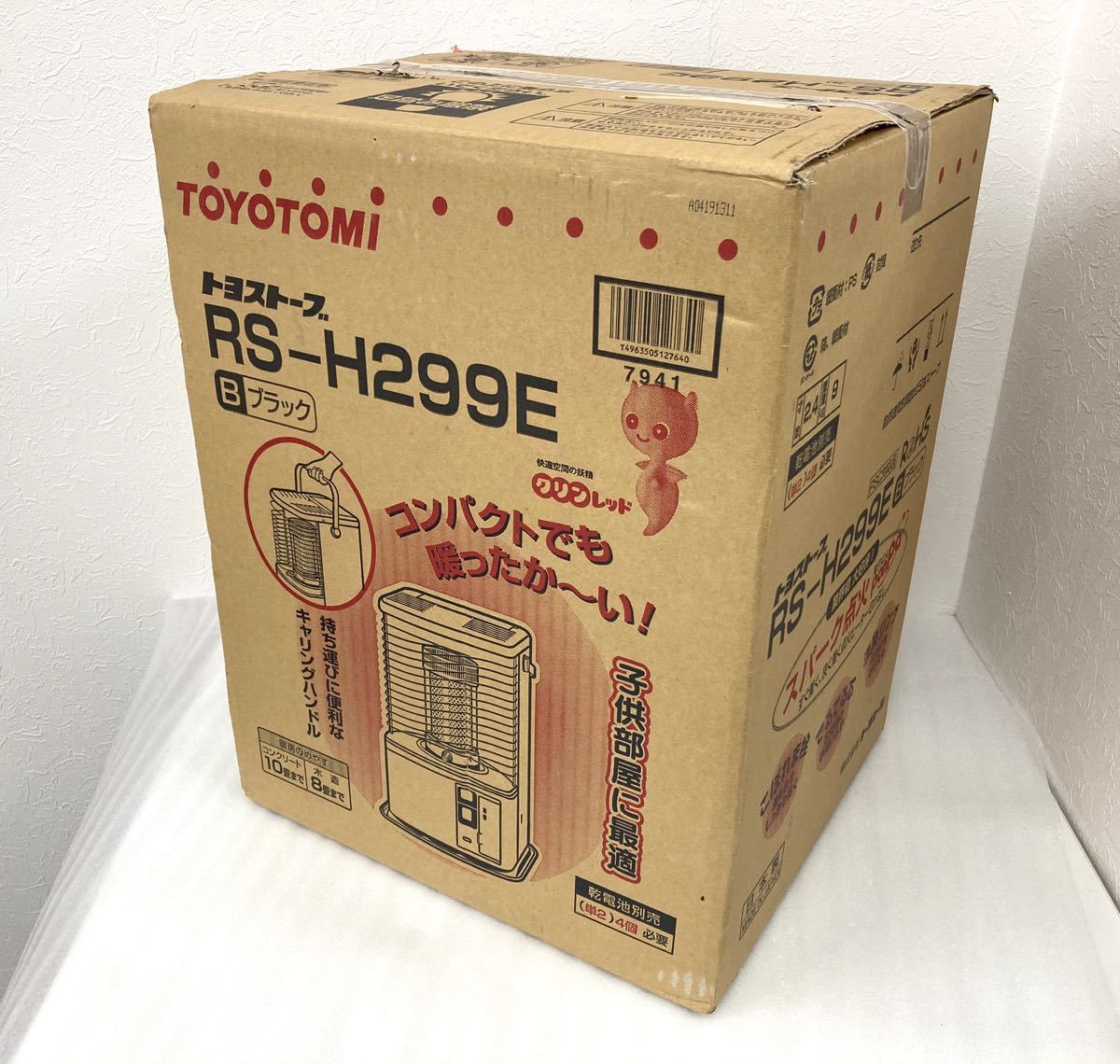 TOYOTOMI 公式通販 ストーブ 超美品トヨトミGEAR MISSION 新品 黒 